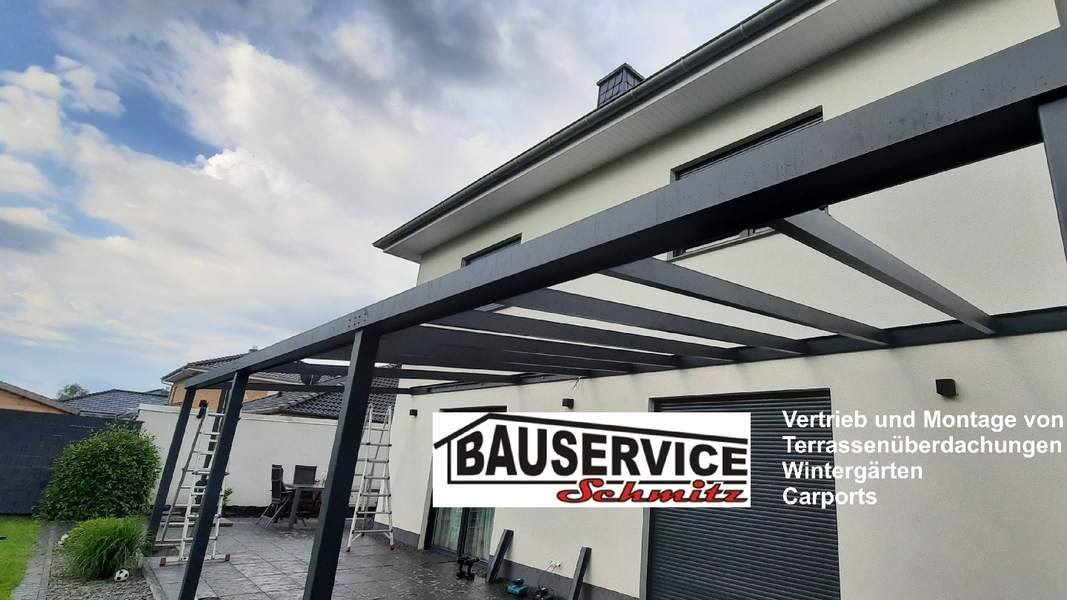 Titelfoto von Bauservice Michael Schmitz - Terrassenüberdachungen - Wintergarten - Carports - Beschattungen - Metallbau